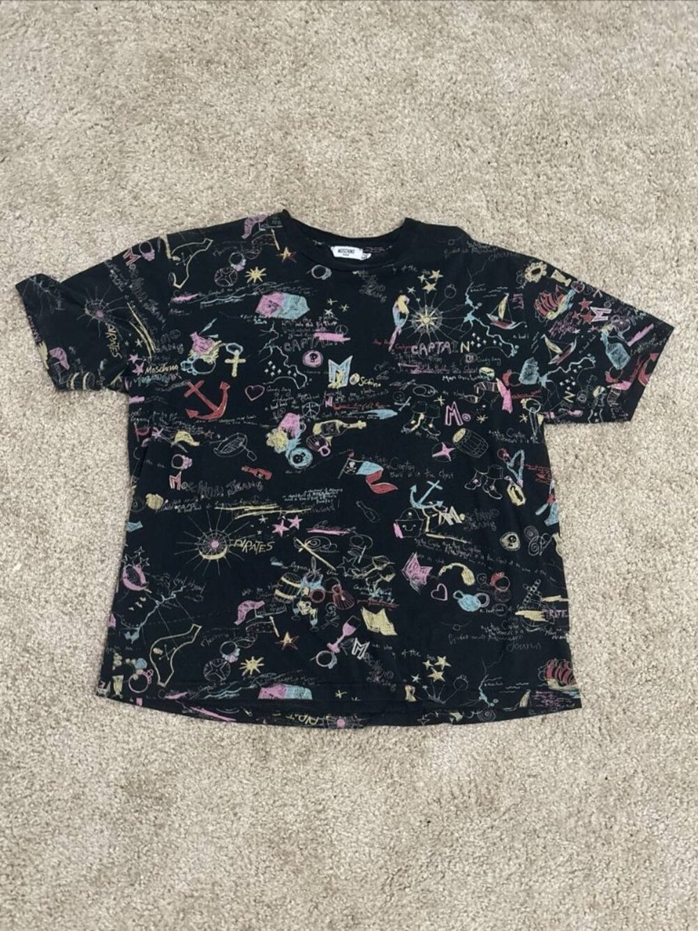 Moschino T-Shirt Men's L Black